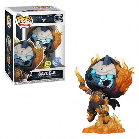 Funko Pop Games Destiny Exclusive - Cayde-6 (glows In The Dark) 962