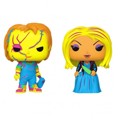 Funko Pop Movies Bride Of Chucky Exclusive - Chucky & Tiffany 2-pack (blacklight)