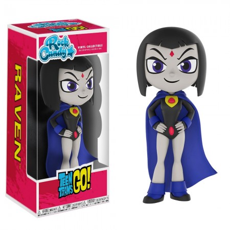 Boneco Funko Rock Candy Teen Titans Go - Raven