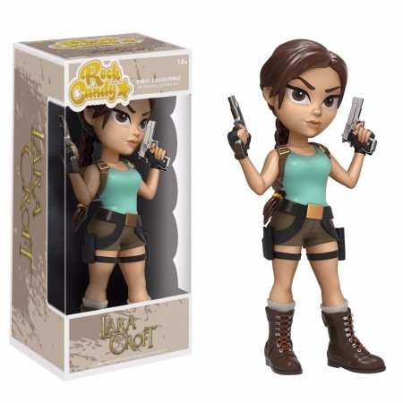 Boneco Funko Rock Candy Tomb Raider - Lara Croft
