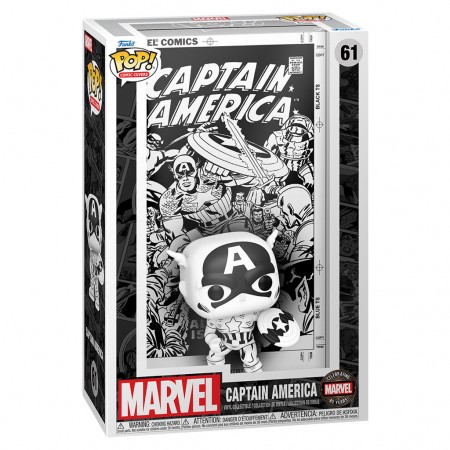Funko Pop Comic Covers Marvel 85th Anniversary - Captain America 61