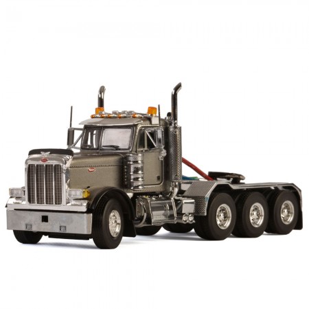 Caminho Wsi - Peterbilt 379 Day Cab 8x4 Usa Basic Line 33-2015 Silver  - Escala 1/50
