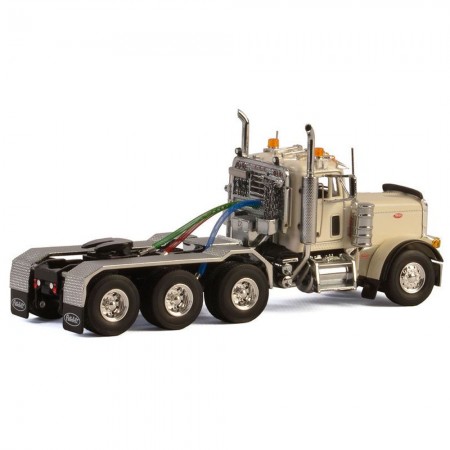Caminho Wsi - Peterbilt 379 Day Cab 8x4 Usa Basic Line 33-2014 White (cream) - Escala 1/50
