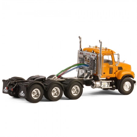 Caminho Wsi - Mack Granite 8x4 Yellow Usa Basic Line 33-2019 - Escala 1/50