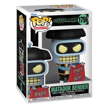 Funko Pop Animation Futurama - Matador Bender 1756