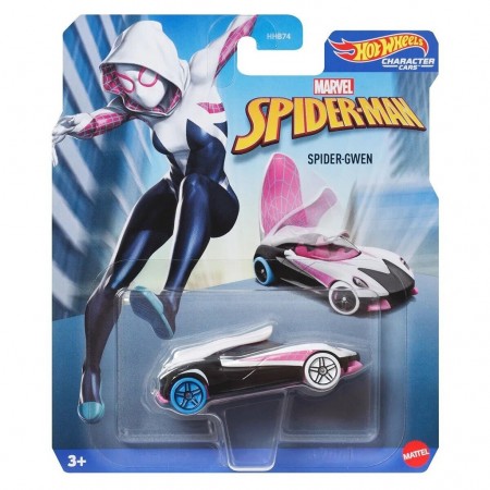 Carro Hot Wheels Character Cars Marvel Spider-gwen Hxc86 (6580)