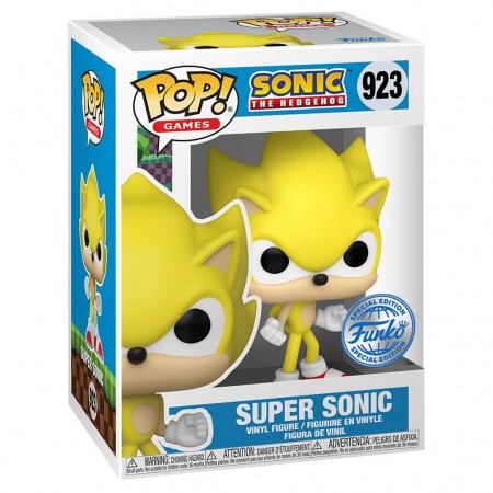 Funko Pop Games Sonic The Hedgehog Exclusive - Super Sonic 923