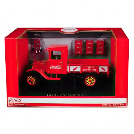 Carro Coca Cola Ford Model T 1923 Escala 1/32 - Vermelho