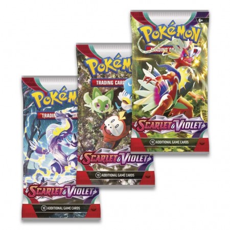 Cartas Pokemon Tcg: Scarlet & Violet Booster Pack (unidade)