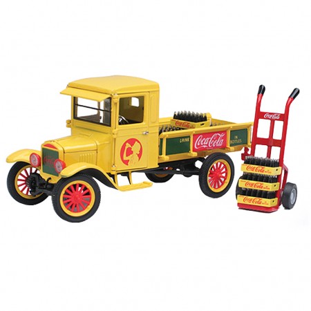Carro Coca Cola Ford Model Pickup 1923 Escala 1/32 - Amarelo