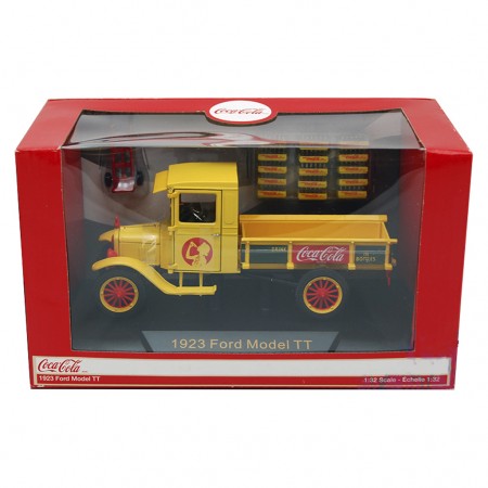 Carro Coca Cola Ford Model Pickup 1923 Escala 1/32 - Amarelo