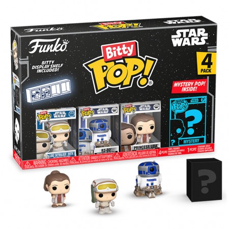Funko Bitty Pop Star Wars: The Empire Strikes Back - Luke Skywalker 4-pack (83668)