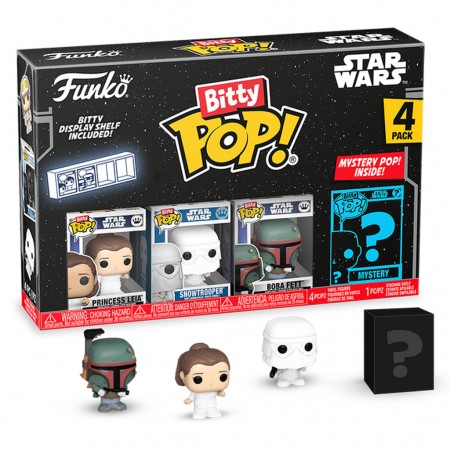 Funko Bitty Pop Star Wars: The Empire Strikes Back - Princess Leia  4-pack (83670)