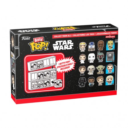 Funko Bitty Pop Star Wars: The Empire Strikes Back - Princess Leia  4-pack (83670)