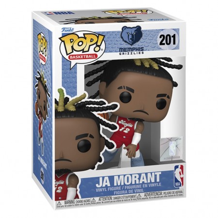 Funko Pop Basketball Nba: Memphis Grizzlies - Ja Morant 201
