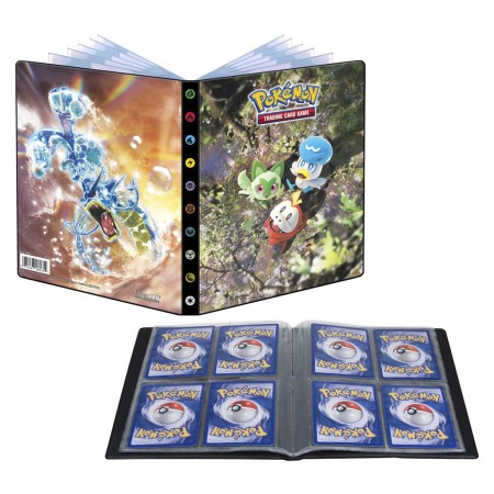 Album Ultra Pro Pokmon Scarlet & Violet: 4-pocket Portfolio - Fuecoco, Sprigatito, Quaxly And Gyarados (16065)