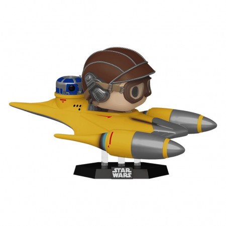 Funko Pop Ride Star Wars - Anakin Skywalker In Naboo Starfighter (with R2-d2) 677
