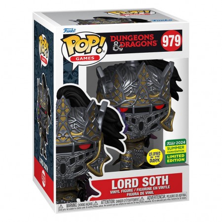 Funko Pop Games Dungeons & Dragons San Diego Comic Con 2024 - Lord Soth 979 (glows In The Dark)