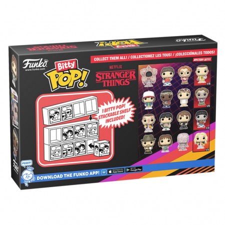 Funko Bitty Pop Stranger Things - Hopper 4-pack (83664)