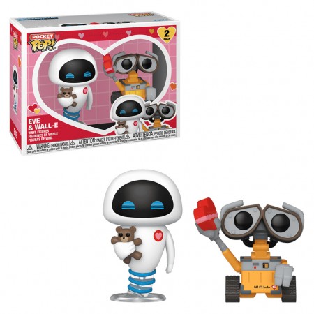 Funko Pocket Pop! Wall-e Valentine - Eve & Wall-e 2-pack (83093)