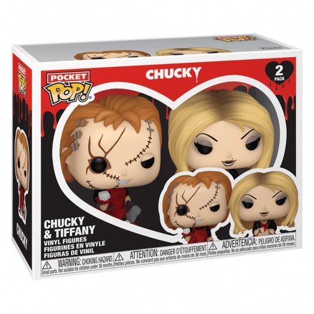 Funko Pop Pocket Chucky Valentine - Chucky & Tiffany 2-pack (83101)