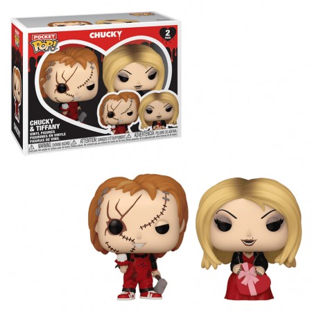 Funko Pop Pocket Chucky Valentine - Chucky & Tiffany 2-pack (83101)