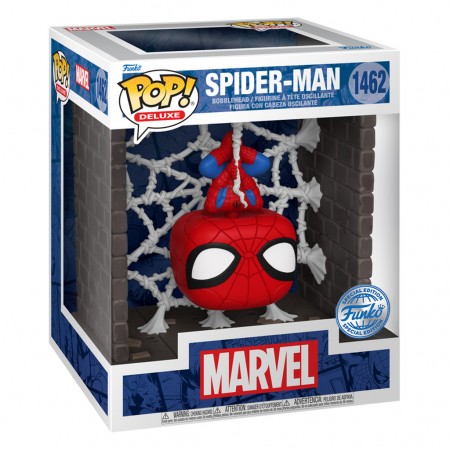 Funko Pop Deluxe Spider-man Exclusive - Spider-man (hanging From Web) 1462