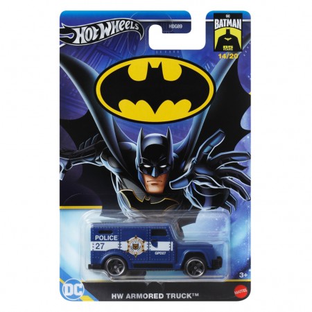 Carro Hot Wheels Batman 14/20 - Hw Armored Truck (7027)
