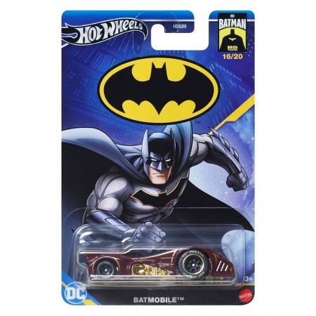 Carro Hot Wheels Batman 16/20 - Batmobile (7102)