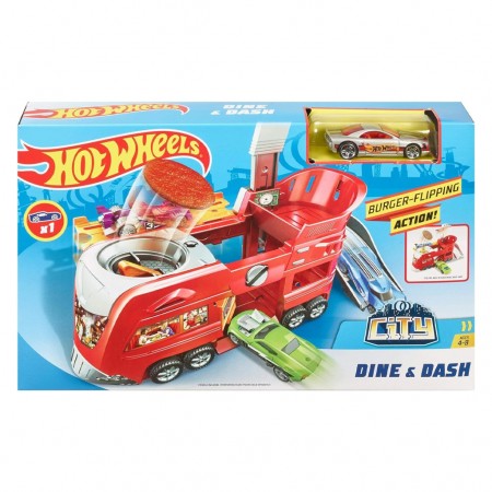 Pista Hot Wheels: City - Dine & Dash (9097)