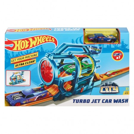 Pista Hot Wheels City - Turbo Jet Car Wash (9110)