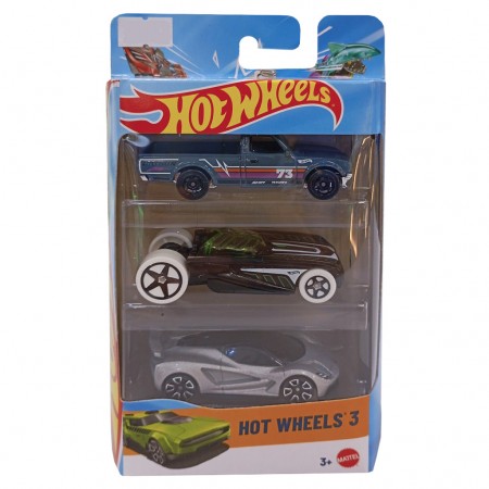 Carro Hot Wheels 3-pack (k5904974q)
