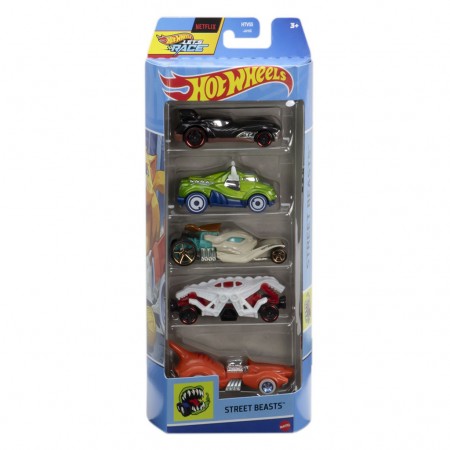 Carrinhos Hot Wheels 5-pack - Street Beasts (htv55)