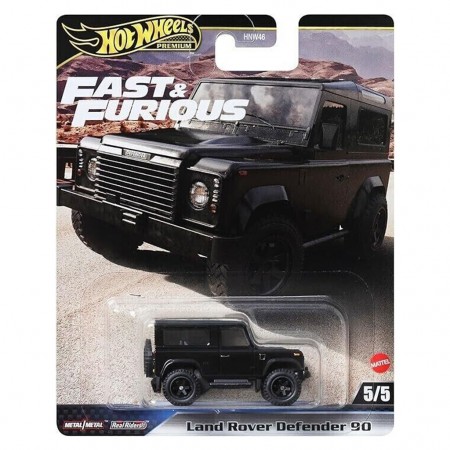 Carro Hot Wheels Premium: Fast & Furious 5/5 - Land Rover Defender 90 (3463)