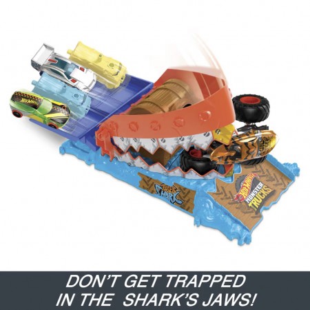 Pista Hot Wheels Monster Trucks: Arena Smashers - Treasure Chomp Challenge (5435)