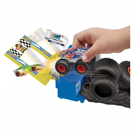 Pista Hot Wheels Monster Trucks: Arena Smashers - Smash Race Challenge Set (hnb89)