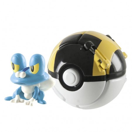 Boneco Pokmon Throw 'n' Pop Pokeball - Froakie (18877)