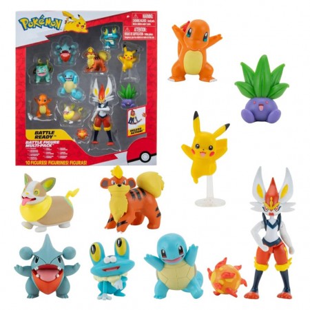 Bonecos Pokmon Proxy Battle 10 Figure Pack (pkw2855)