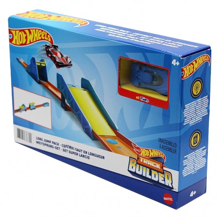 Pista Hot Wheels: Track Builder - Long Jump Pack (6745)