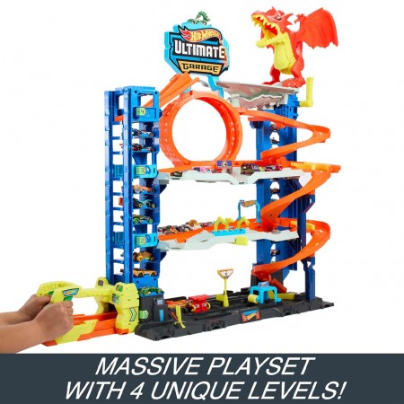Pista Hot Wheels City: Hw Ultimate Garage Dragon (9722)