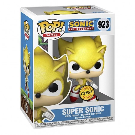 Funko Pop Chase Sonic The Hedgehog - Super Sonic 923