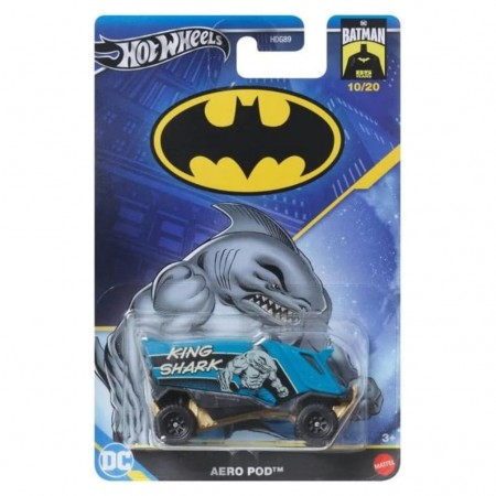 Carro Hot Wheels Batman 10/20 - Aero Pod Hrw24 (3493)