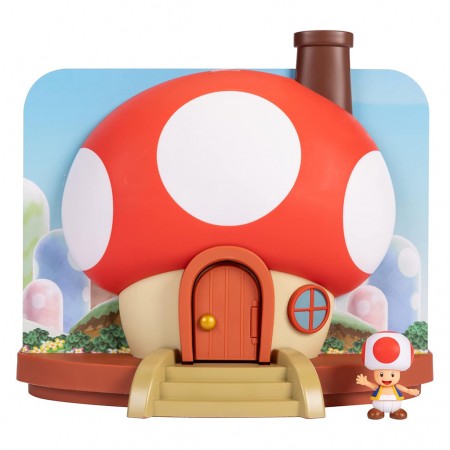 Diorama Jakks Super Mario Deluxe - Toad House Playset (3672)
