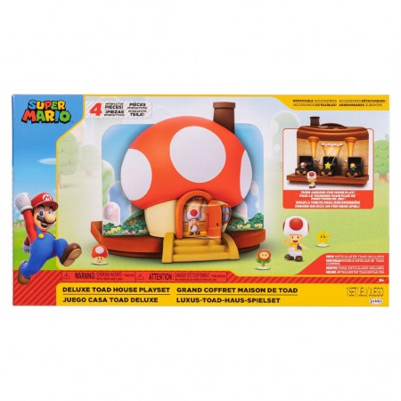 Diorama Jakks Super Mario Deluxe - Toad House Playset (3672)