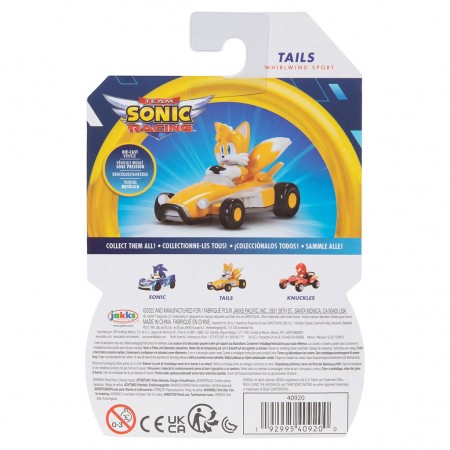 Carrinho Jakks Sonic The Hedgehog - Tails (40920)
