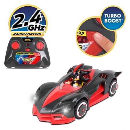 Carrinho Controle Remoto Jakks Sonic Free Rider Rc - Shadow (6029)