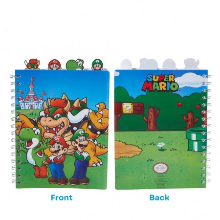 Caderno Jakks Super Mario Spiral Notebook (5788)