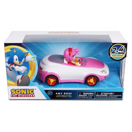Carrinho Controle Remoto Jakks Sonic The Hedgehog - Amy (6838)