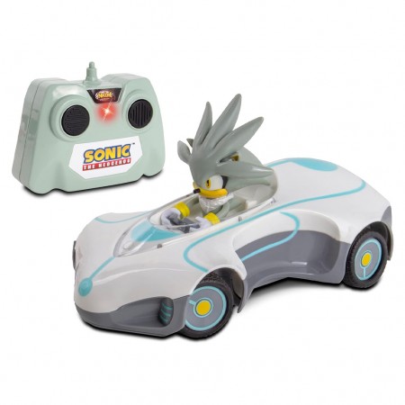Carrinho Controle Remoto Jakks Sonic Free Rider Rc - Silver (6821)