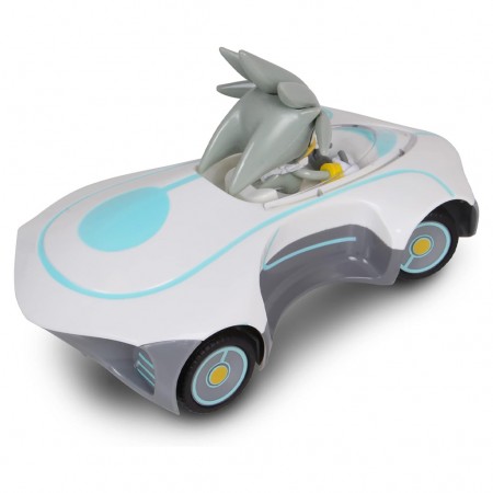 Carrinho Controle Remoto Jakks Sonic Free Rider Rc - Silver (6821)